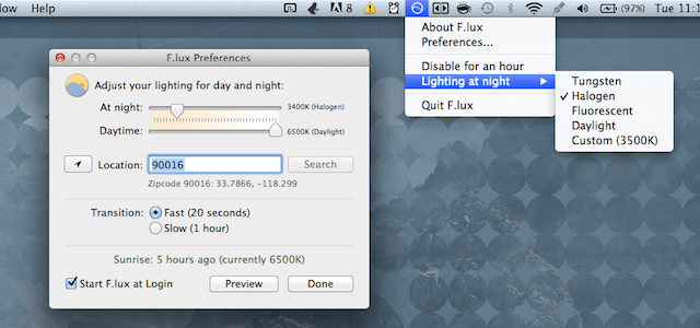 F.lux mac download link software