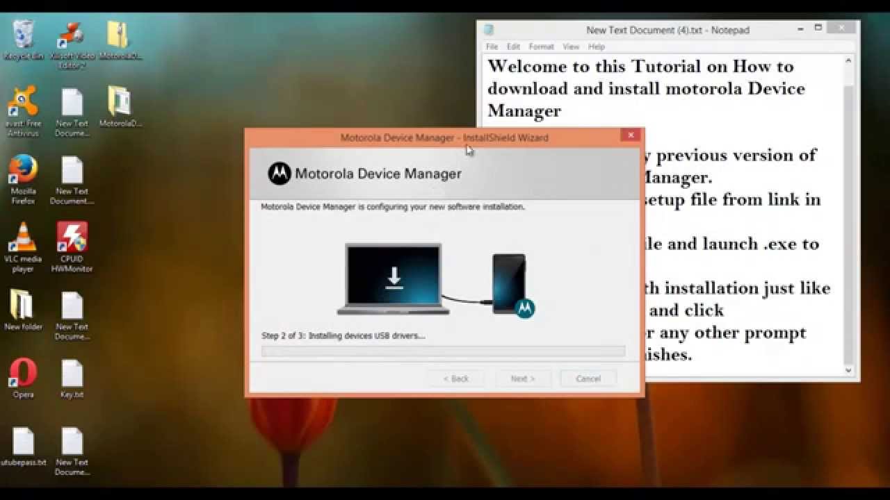 Motorola driver manager download